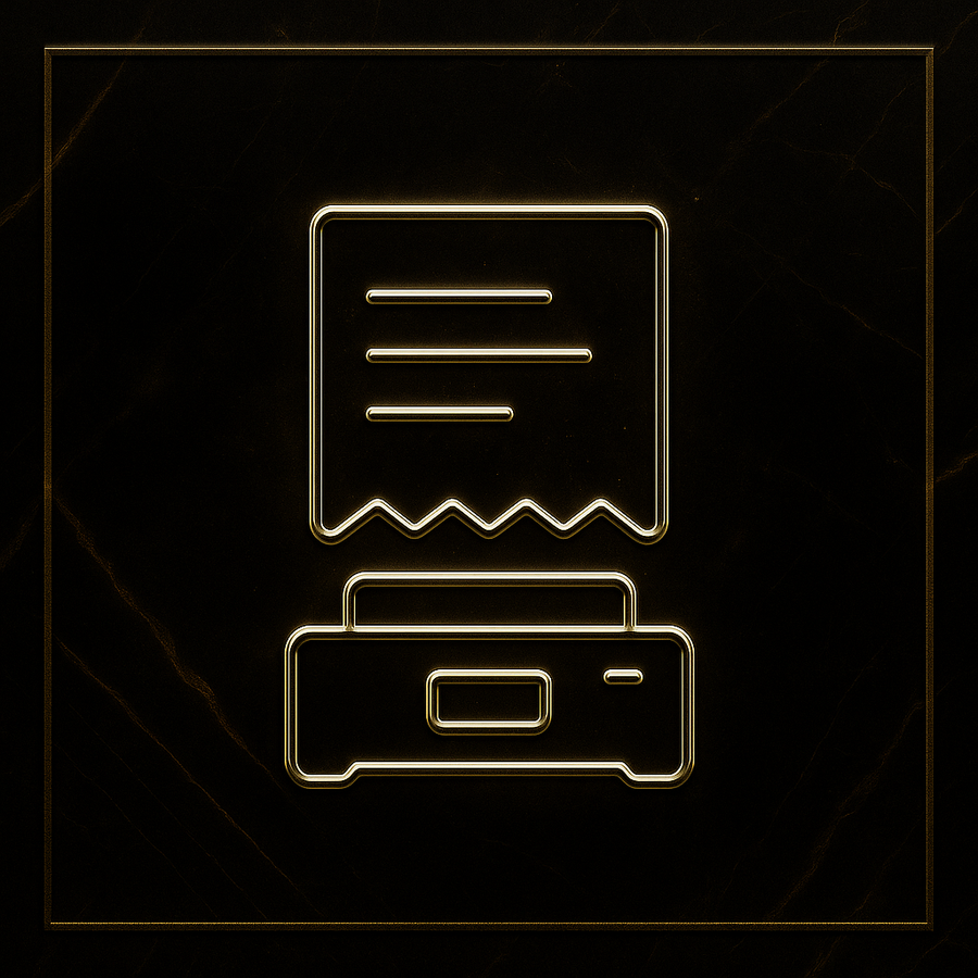 Printer + Receipts (Info)